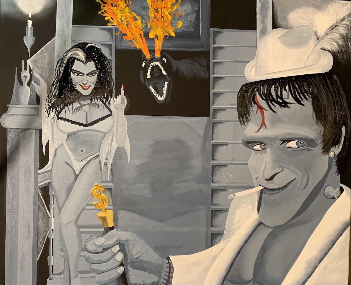 "The Munsters" - Oil by Mark Thompson
