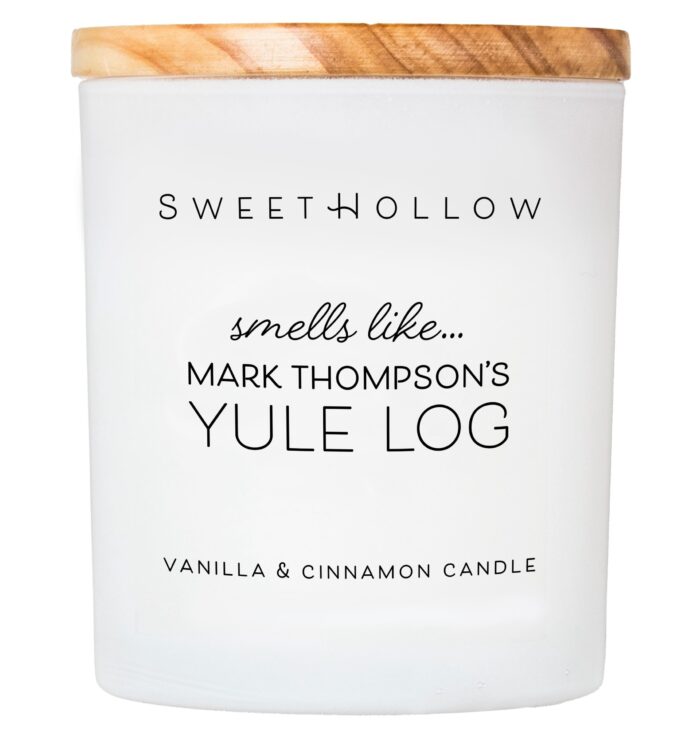 Sweet Hollow Smells Like... Mark Thompson's Yule Log Candle